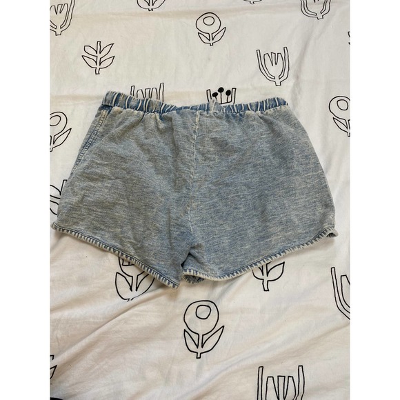 Madden NYC fabric denim style sweat shorts - Picture 4 of 4